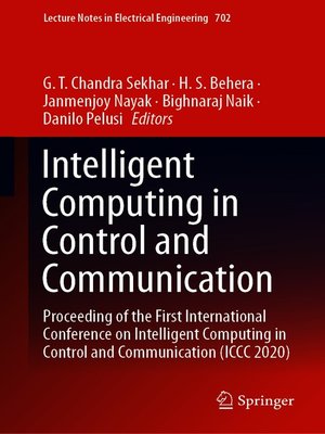 cover image of Intelligent Computing in Control and Communication